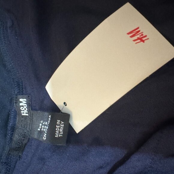 H&M, The Look: 1920's Flapper, Fringe Mini Cocktail Dress, Blue, Large - Picture 10 of 12